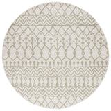 Safavieh Tulum 6'-7" x 6'-7" Rug in Ivory / Sage