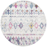 Safavieh Madison 700 6'-7" x 6'-7" Rug in Grey / Purple