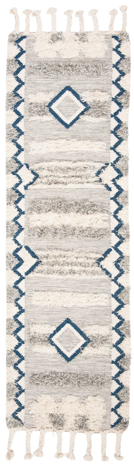 Safavieh Kenya 2'-3" x 8'-0" Rug in Grey / Ivory