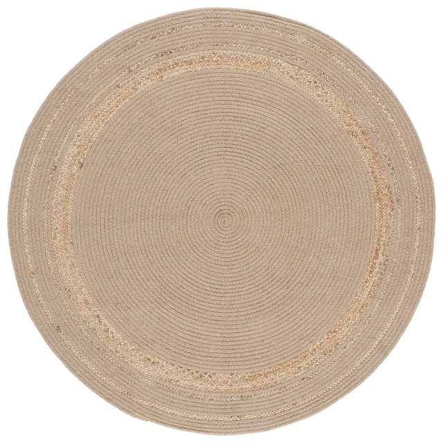Safavieh Braided 800 5'-0" x 5'-0" Rug in Natural / Beige