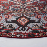 Safavieh Tucson 6'-0" x 6'-0" Rug in Rust / Blue