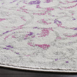 Safavieh Skyler 6'-7" x 6'-7" Rug in Ivory / Pink