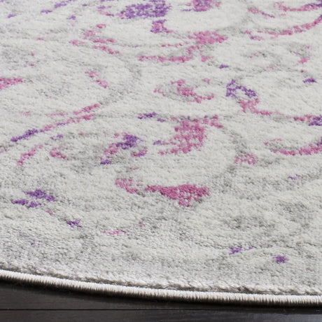 Safavieh Skyler 6'-7" x 6'-7" Rug in Ivory / Pink