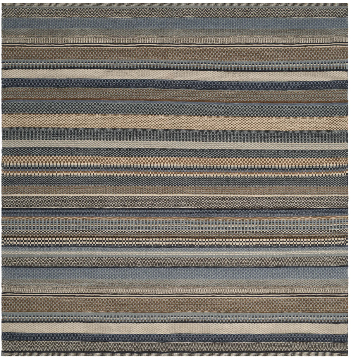 Safavieh Kilim 7'-0" x 7'-0" Rug in Blue