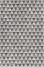 Chandra Dinah DIN-52401 Black / Gray rug, flat view