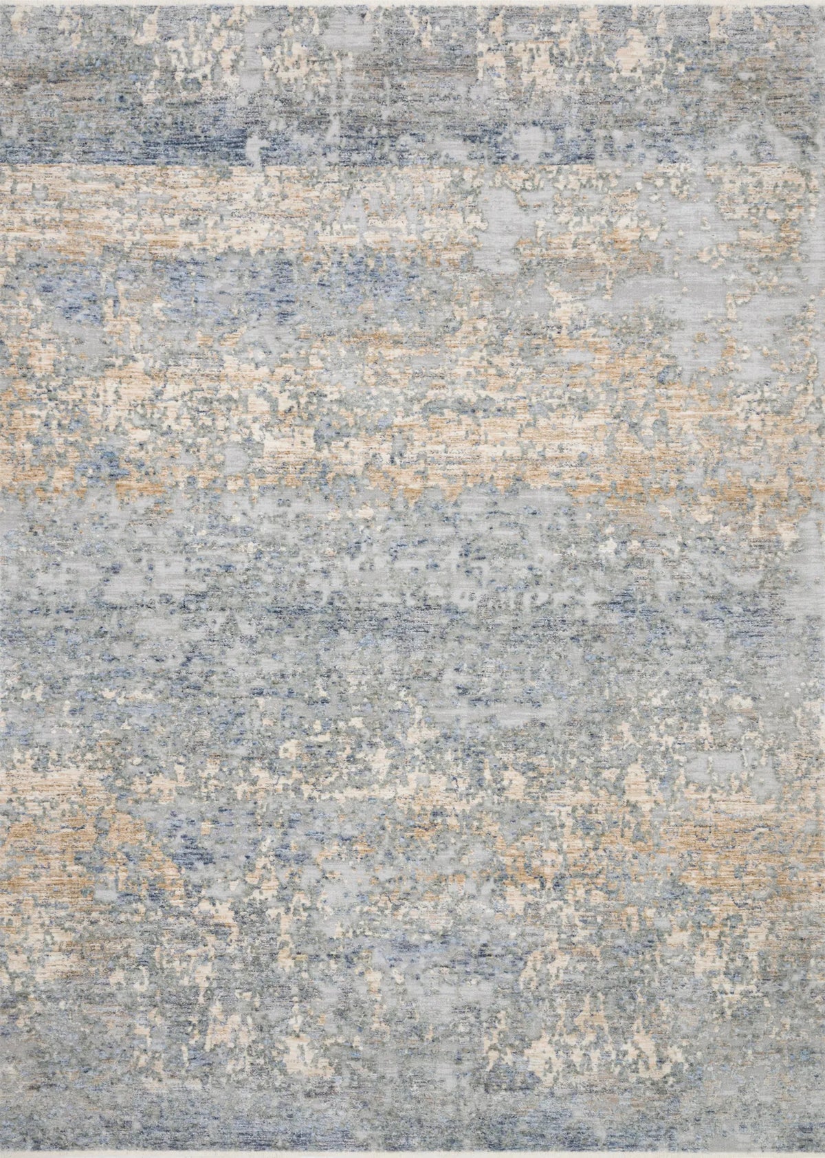 Loloi Pandora Pan-05 Blue / Gold Rugs - main flat