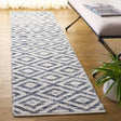 Safavieh Natura 2'-3" x 8'-0" Rug in Navy / Ivory
