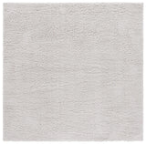 Safavieh Rumi Shag 6'-7" x 6'-7" Rug in Light Grey
