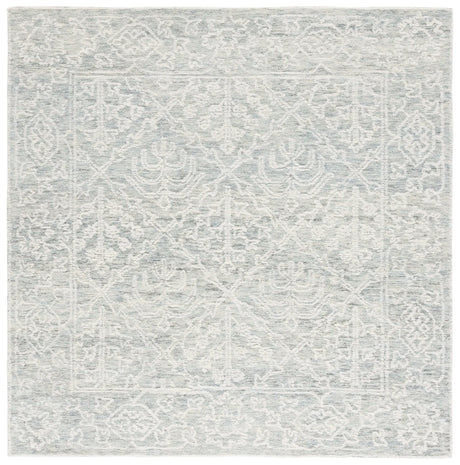 Safavieh Ebony 6'-0" x 6'-0" Rug in Ivory / Light Grey