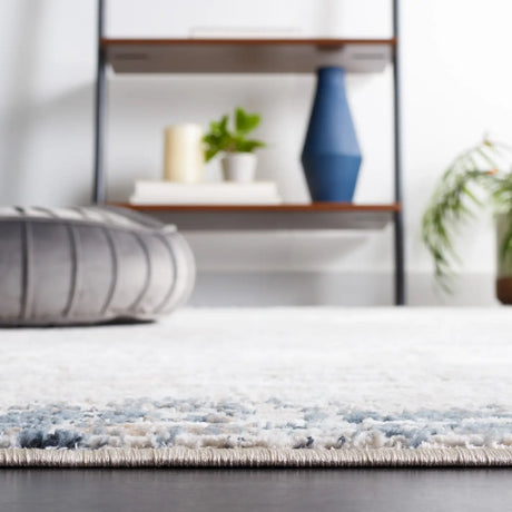 Safavieh Parker 4'-0" x 6'-0" Rug in Taupe / Ivory Blue