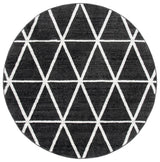 Safavieh Adirondack 6'-0" x 6'-0" Rug in Black / Ivory