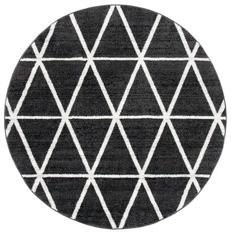 Safavieh Adirondack 6'-0" x 6'-0" Rug in Black / Ivory