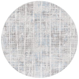 Safavieh Mila 6'-7" x 6'-7" Rug in Grey / Light Blue
