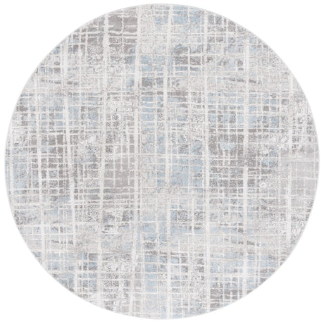 Safavieh Mila 6'-7" x 6'-7" Rug in Grey / Light Blue