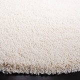 Safavieh Milan Shag 5'-1" x 5'-1" Rug in Ivory