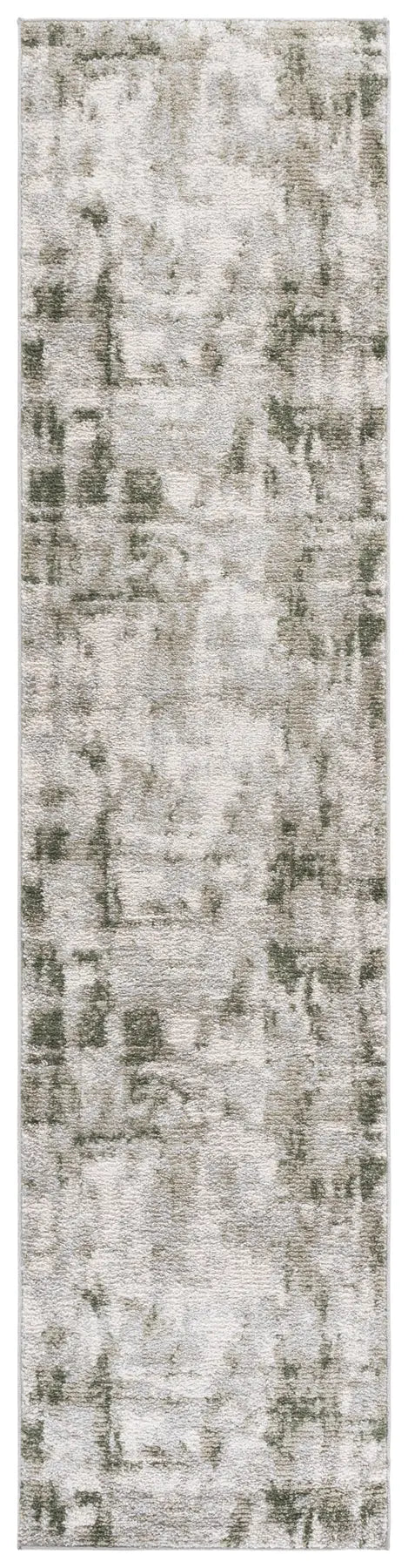 Safavieh Wave 2'-2" x 9'-0" Rug in Ivory / Green