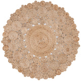 Safavieh Natural Fiber 5'-0" x 5'-0" Rug in Natural