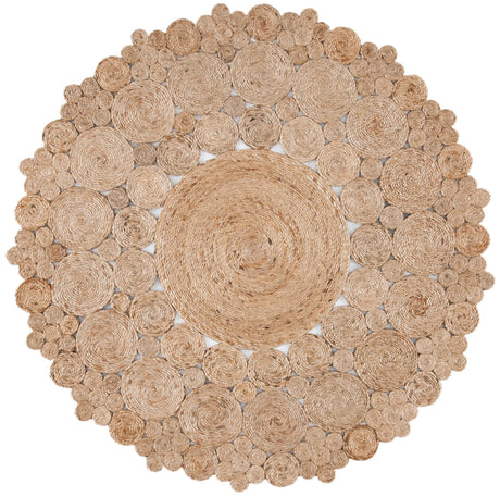 Safavieh Natural Fiber 5'-0" x 5'-0" Rug in Natural