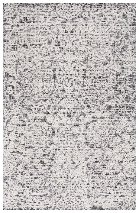 Safavieh Metro 4'-0" x 6'-0" Rug in Black / Ivory