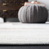 Safavieh Shivan 100 4'-0" x 6'-0" Rug in Ivory / Rust