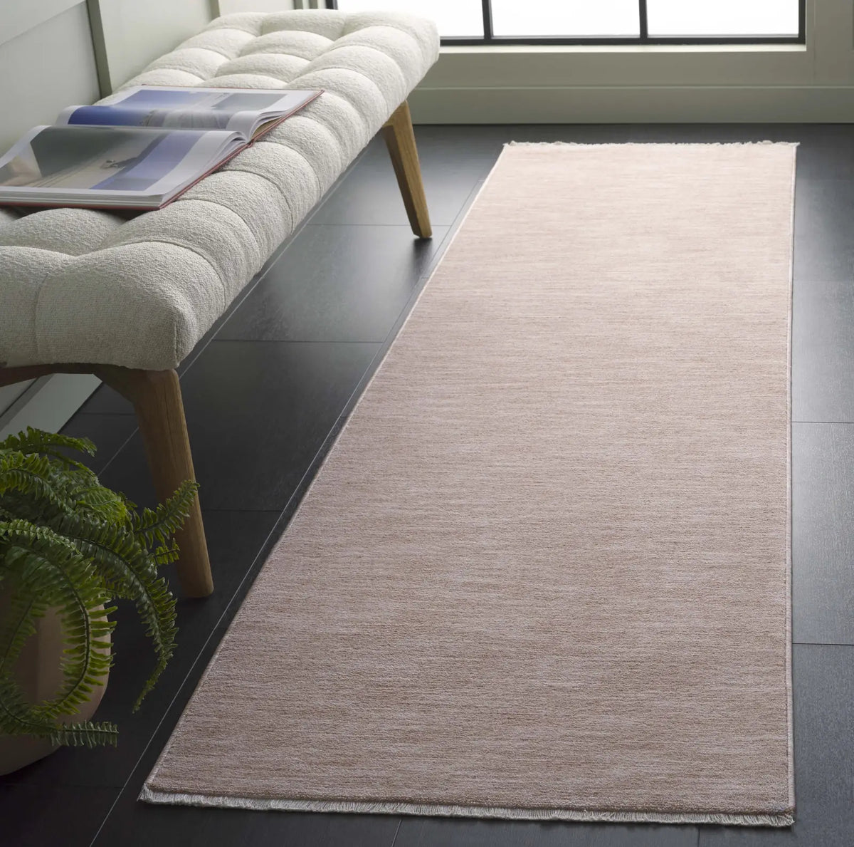 Safavieh Haven 2'-2" x 8'-0" Rug in Light Pink