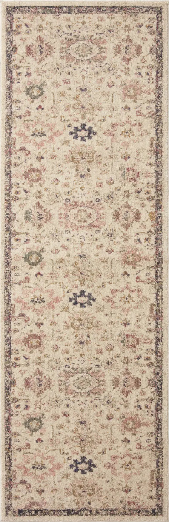 Loloi Giada Gia-04 Ivory/Multi Rugs - runner flat