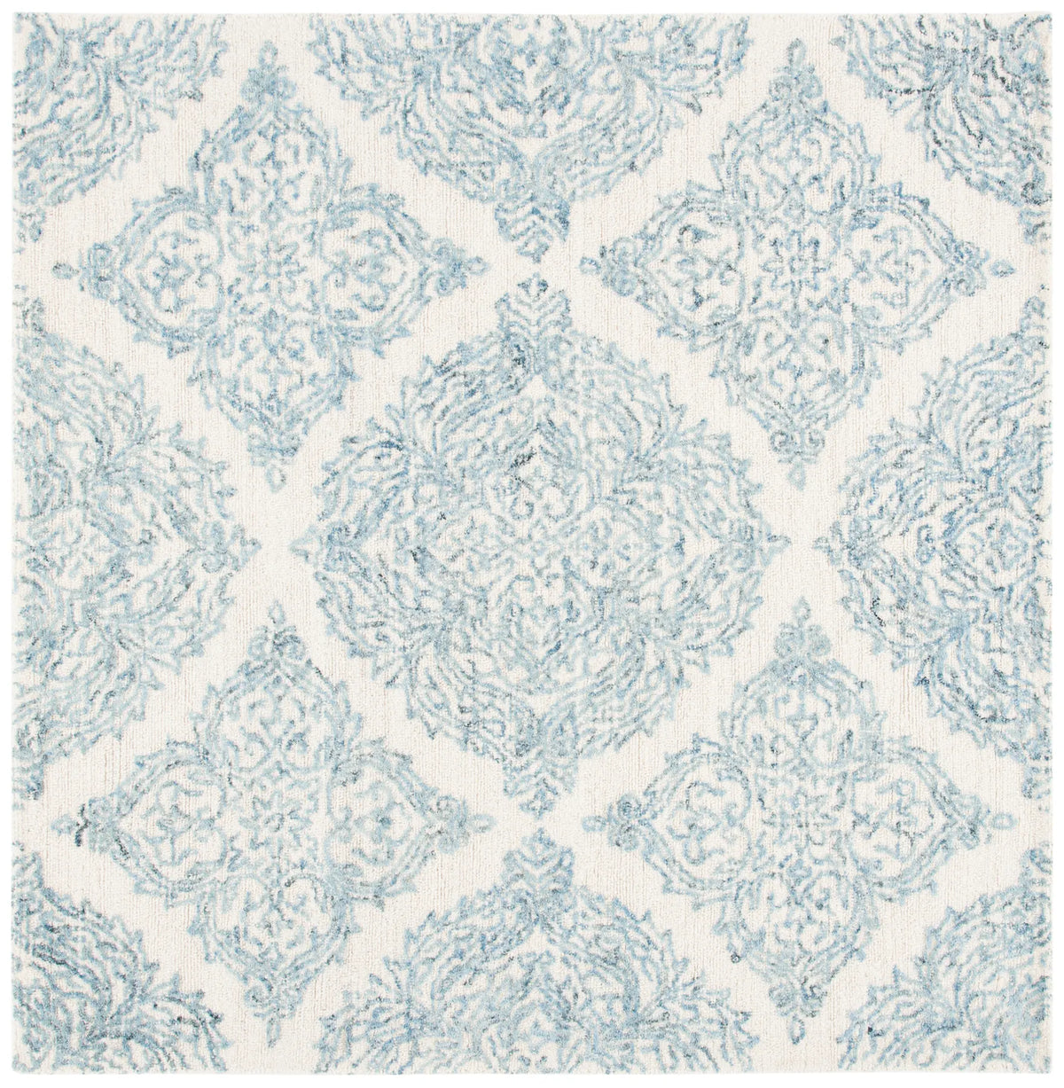 Safavieh Abstract 6'-0" x 6'-0" Rug in Ivory / Blue