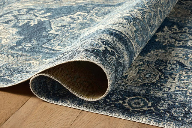 Loloi Mika Mik-01 Dk Blue / Dk Blue Rugs - pile height