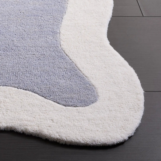 Safavieh Metro 4'-0" x 6'-0" Rug in Grey / Ivory