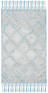 Safavieh Sahara 3'-0" x 5'-0" Rug in Grey / Aqua