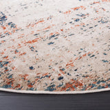 Safavieh Madison 800 6'-7" x 6'-7" Rug in Blue / Grey