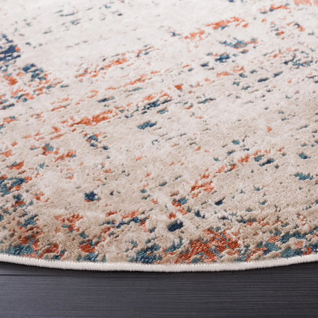 Safavieh Madison 800 6'-7" x 6'-7" Rug in Blue / Grey