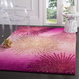 Safavieh Soho 5'-0" x 8'-0" Rug in Pink