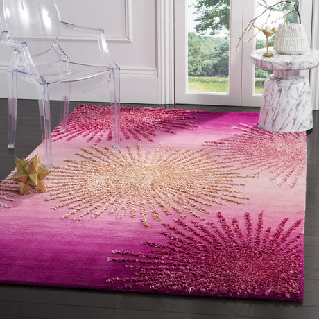 Safavieh Soho 5'-0" x 8'-0" Rug in Pink