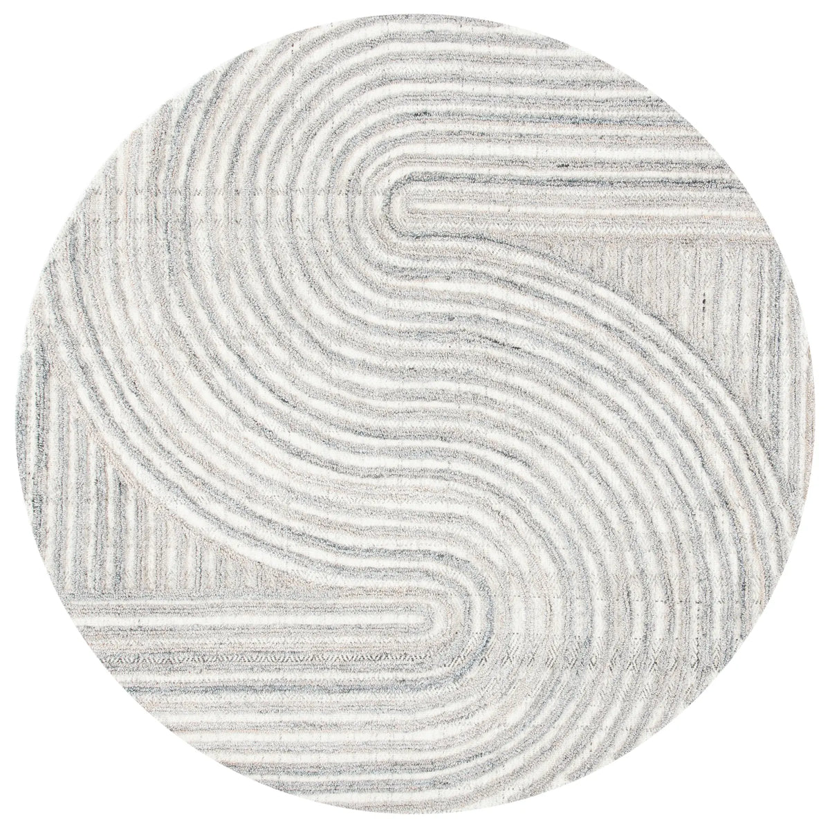 Safavieh Southampton 6'-0" x 6'-0" Rug in Beige / Light Blue