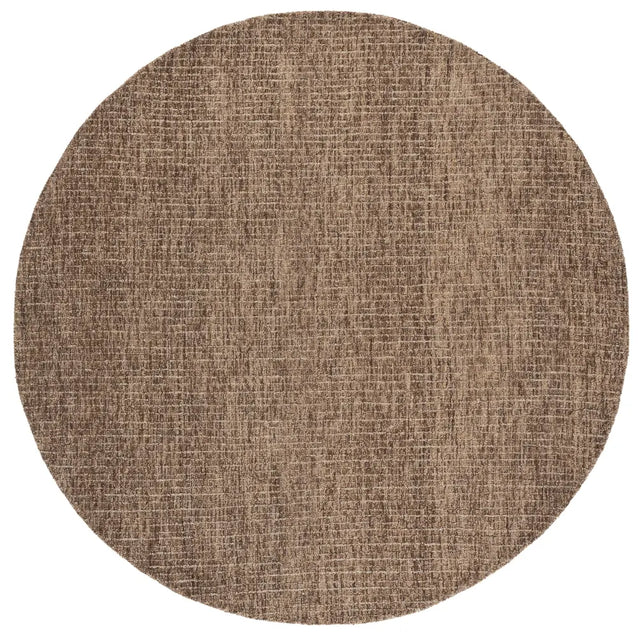 Safavieh Abstract 6'-0" x 6'-0" Rug in Brown / Beige