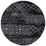 Safavieh Adirondack 6'-0" x 6'-0" Rug in Black / Silver