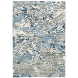 Oriental Weavers Sphinx Easton 3317E Grey/Blue Rugs - main flat