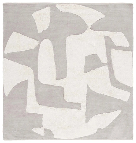 Safavieh Casablanca 6'-0" x 6'-0" Rug in Grey / Ivory