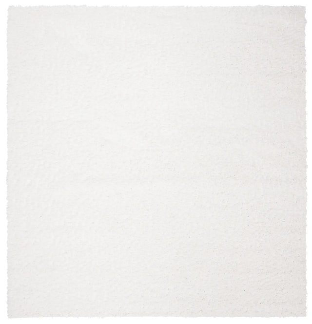 Safavieh August Shag 900 6'-7" x 6'-7" Rug in White