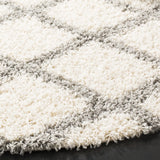 Safavieh Sgd-Dallas Shag 6'-0" x 6'-0" Rug in Ivory / Grey