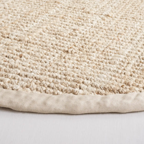 Safavieh Natural Fiber 5'-0" x 5'-0" Rug in Bleach / Ivory