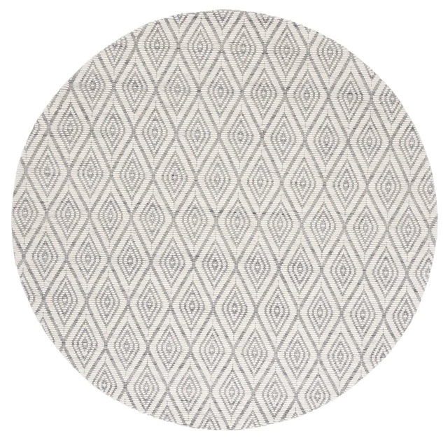 Safavieh Marbella 6'-0" x 6'-0" Rug in Grey / Ivory