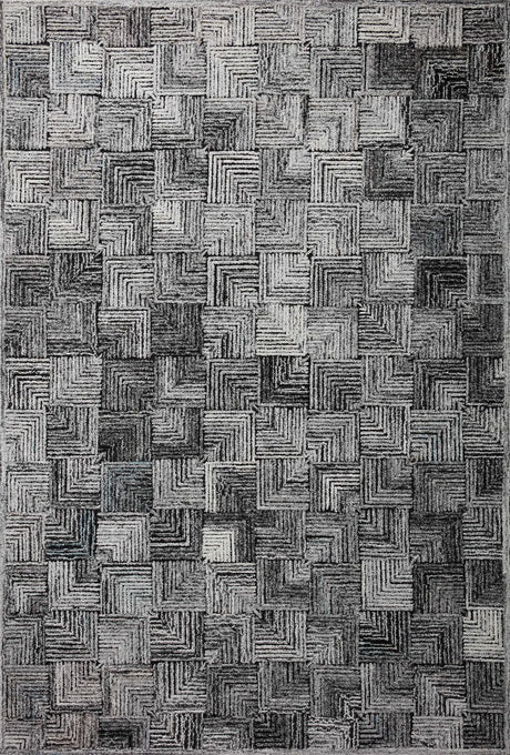 Loloi Prescott Pre-03 Silver Rugs - main flat