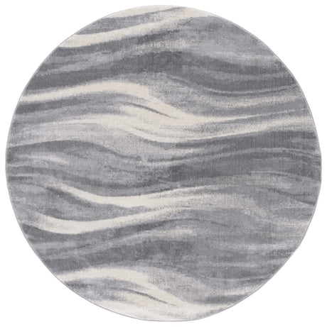 Safavieh Jasper 100 6'-7" x 6'-7" Rug in Grey / Ivory