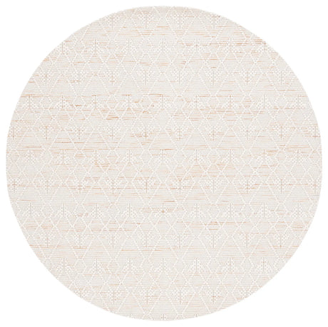 Safavieh Marbella 6'-0" x 6'-0" Rug in Ivory / Brown
