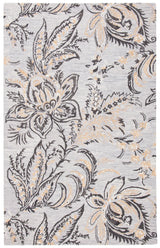 Safavieh Blossom 4'-0" x 6'-0" Rug in Grey / Yellow