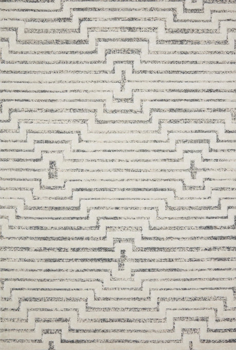 Loloi Hagen Hag-03 White/Sky Rugs - main flat