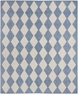 Nourison Positano POS04 Machine Made Navy, Blue Rug