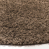 Safavieh Sga-Athens Shag 6'-7" x 6'-7" Rug in Taupe